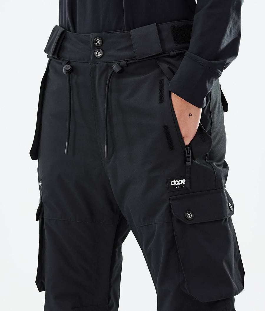 Pantalones Snowboard Dope Iconic W Mujer Negras | 629-HYCFDT