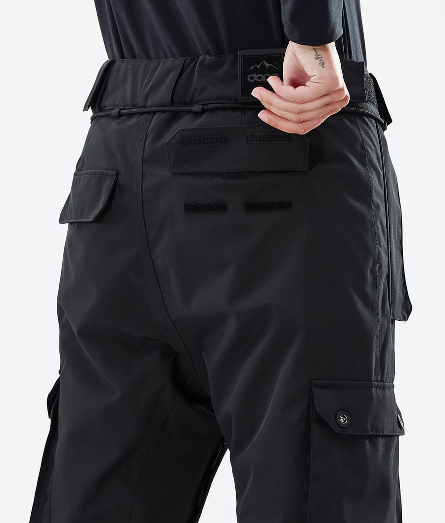 Pantalones Snowboard Dope Iconic W Mujer Negras | 629-HYCFDT