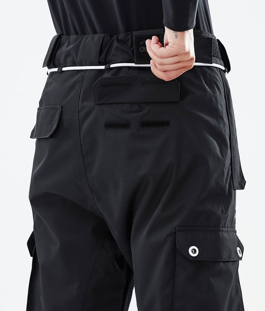 Pantalones Snowboard Dope Iconic W Mujer Negras | 641-DUYPJO