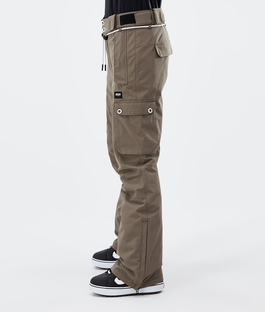 Pantalones Snowboard Dope Iconic W Mujer Marrones Oscuro | 834-USYWCA