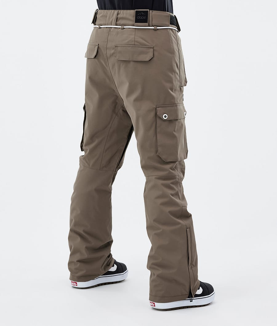 Pantalones Snowboard Dope Iconic W Mujer Marrones Oscuro | 834-USYWCA
