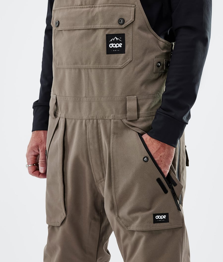 Pantalones Snowboard Dope Notorious B.I.B Hombre Marrones Oscuro | 219-UWZPKB