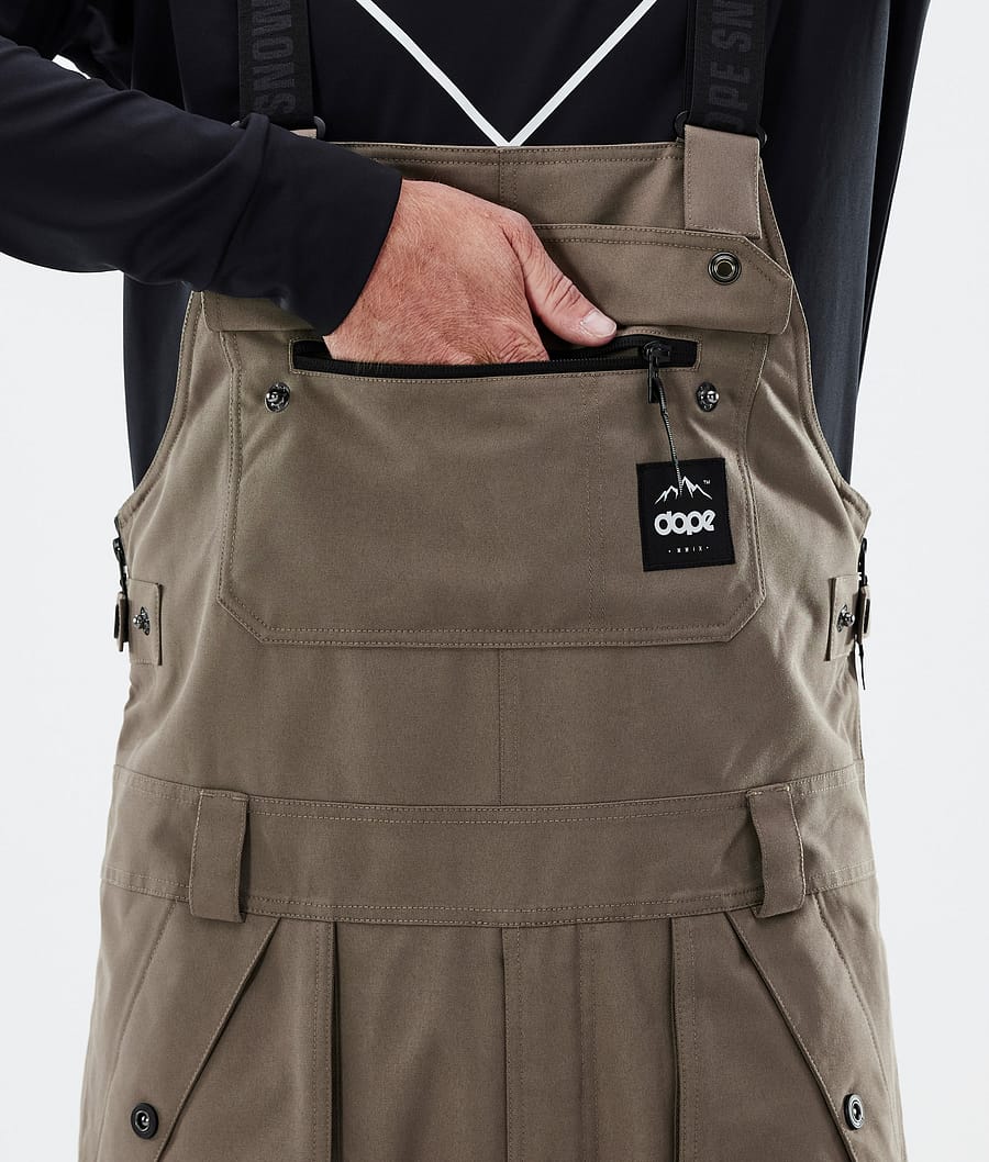 Pantalones Snowboard Dope Notorious B.I.B Hombre Marrones Oscuro | 219-UWZPKB