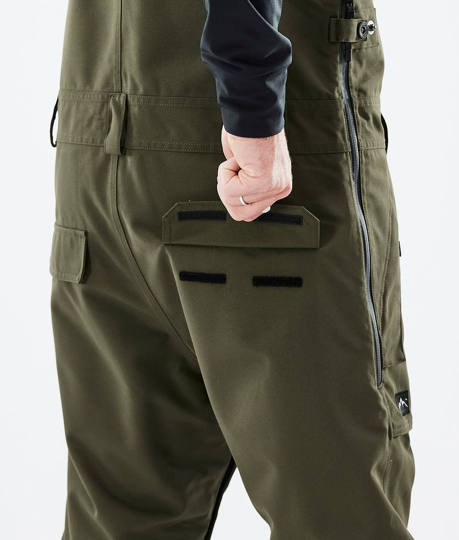 Pantalones Snowboard Dope Notorious B.I.B Hombre Verde Oliva Verde | 369-SQXLOJ
