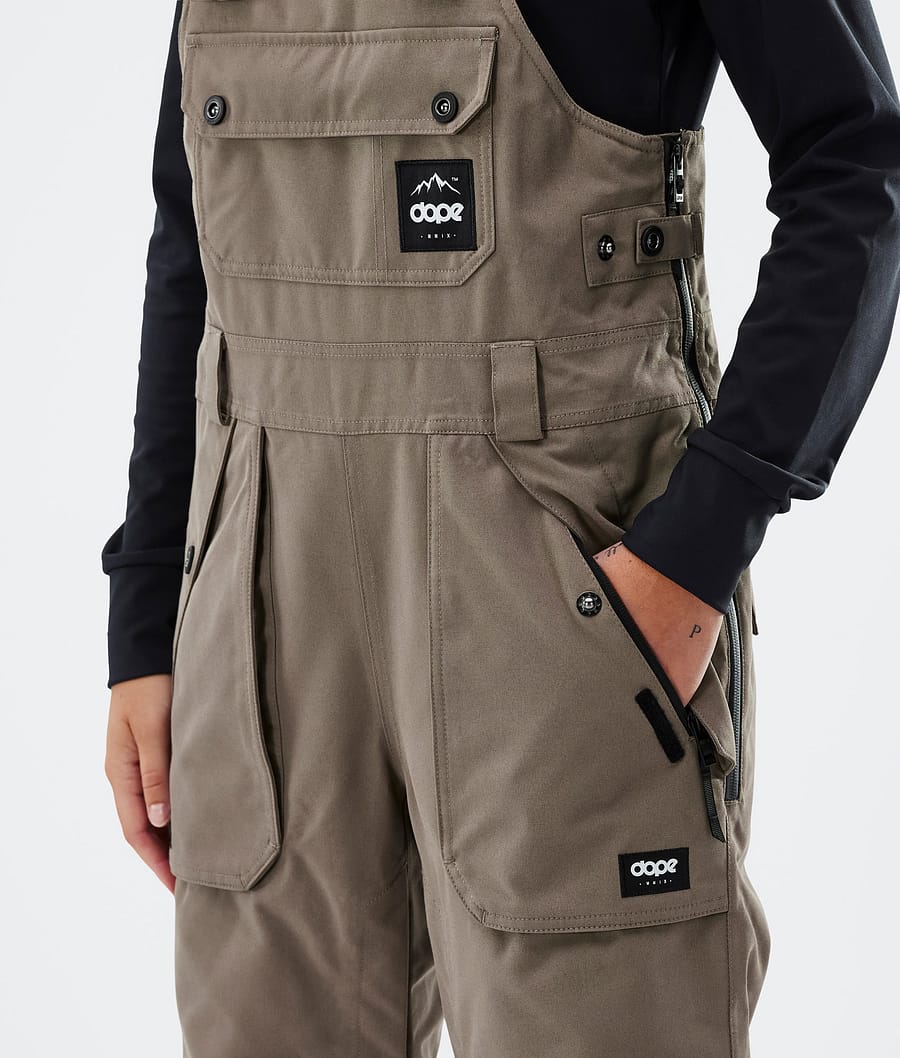 Pantalones Snowboard Dope Notorious B.I.B W Mujer Marrones Oscuro | 905-WFZESD