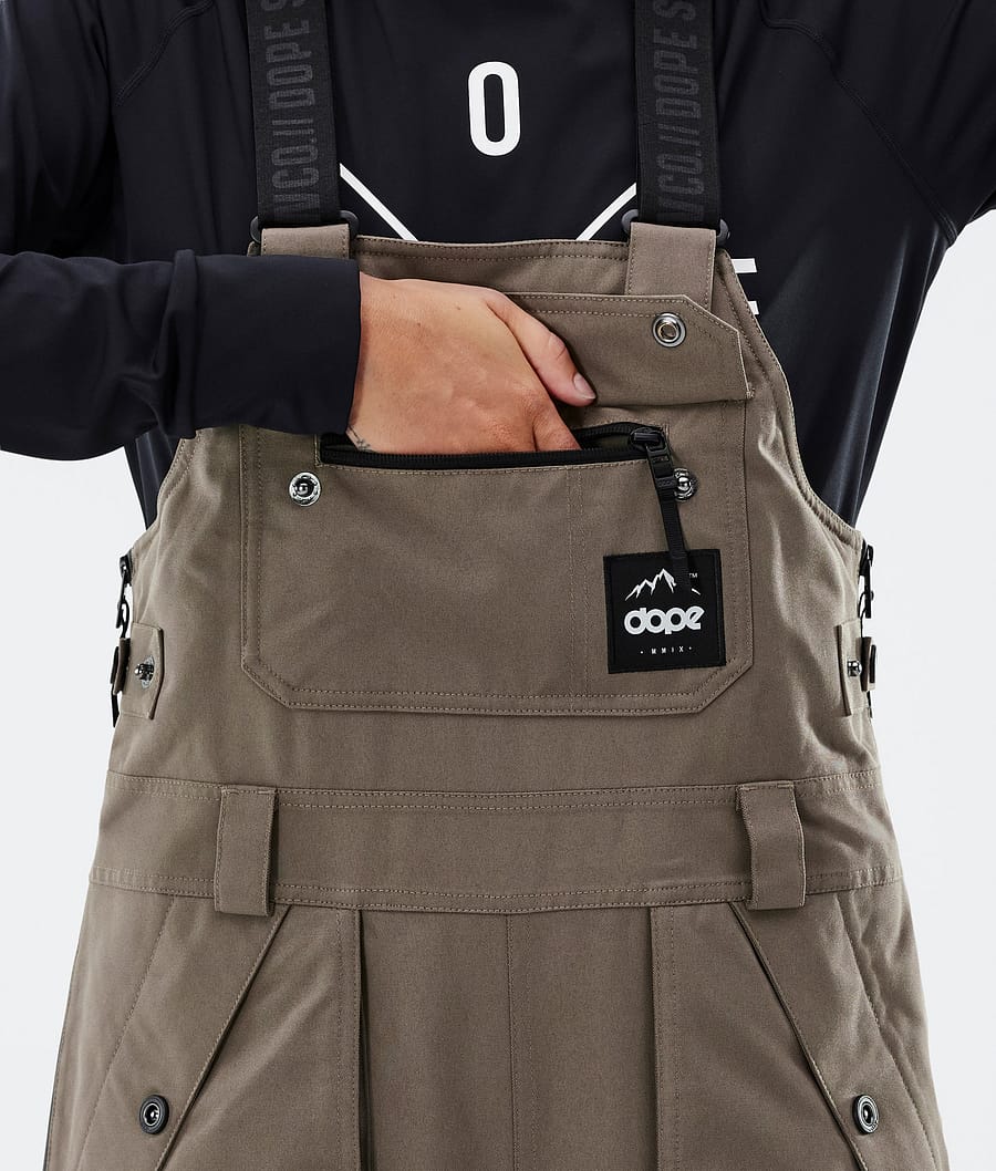Pantalones Snowboard Dope Notorious B.I.B W Mujer Marrones Oscuro | 905-WFZESD