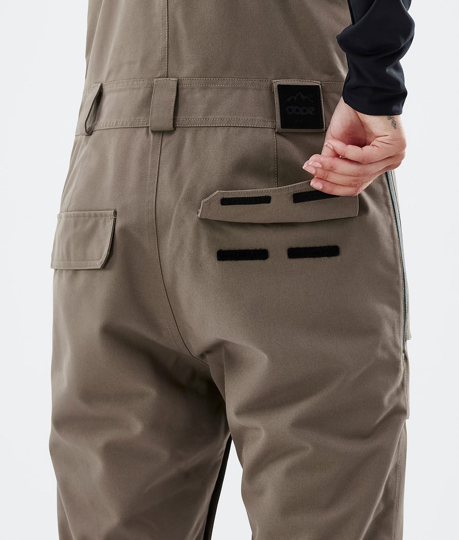Pantalones Snowboard Dope Notorious B.I.B W Mujer Marrones Oscuro | 905-WFZESD