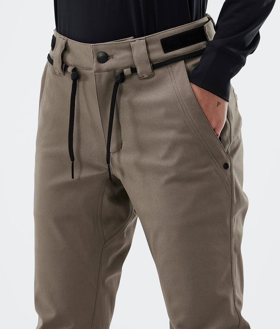 Pantalones Snowboard Dope Tigress W Mujer Marrones Oscuro | 438-UNGTZJ