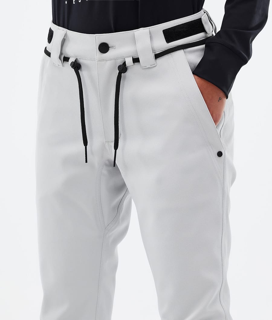 Pantalones Snowboard Dope Tigress W Mujer Gris Claro | 562-ODVHXJ