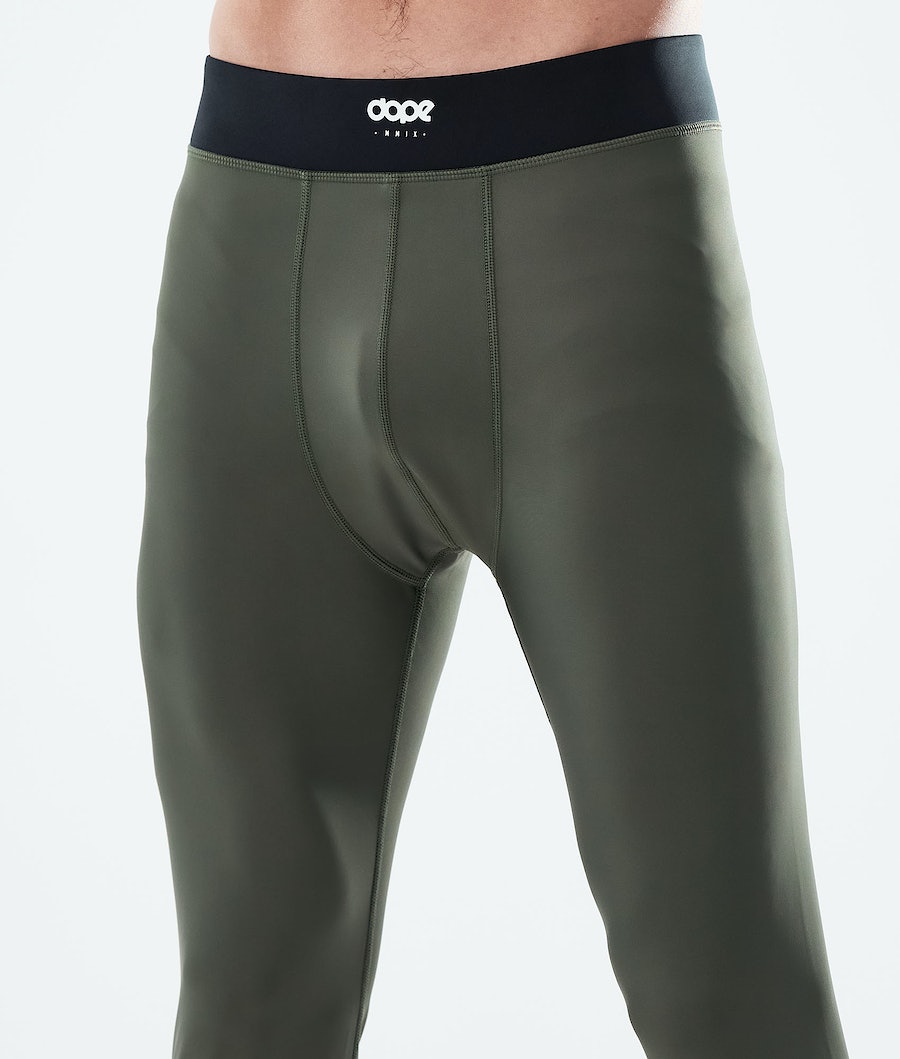 Pantalón Térmico Dope Snuggle 2X-UP Hombre Verde Oliva Verde | 210-AOBWEG