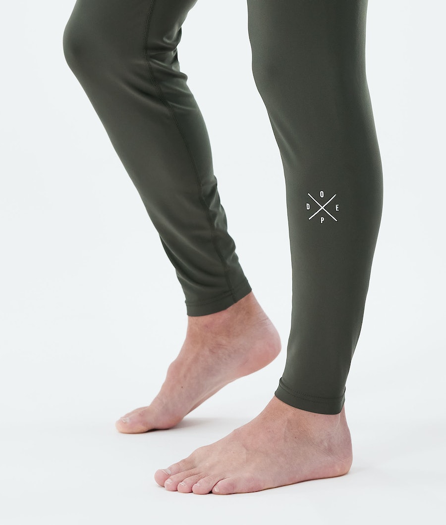 Pantalón Térmico Dope Snuggle 2X-UP Hombre Verde Oliva Verde | 210-AOBWEG