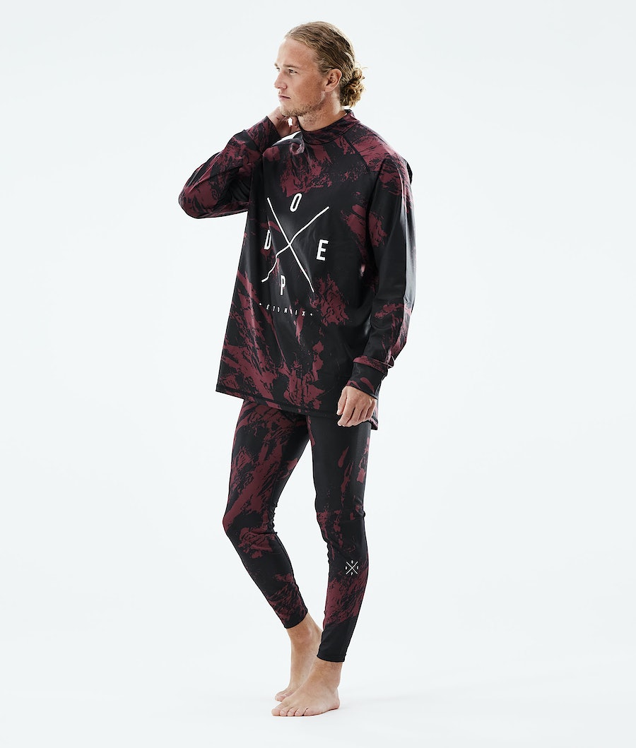 Pantalón Térmico Dope Snuggle 2X-UP Hombre Burdeos | 746-OCWPLA
