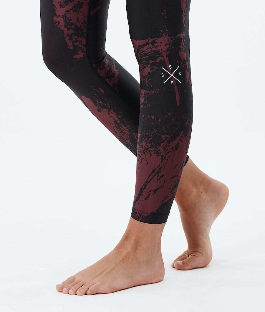 Pantalón Térmico Dope Snuggle 2X-UP W Mujer Burdeos | 029-NOXZPQ