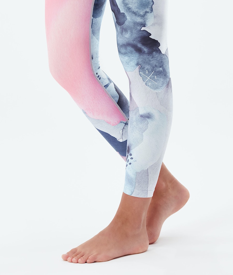 Pantalón Térmico Dope Snuggle 2X-UP W Mujer Multicolor Rosas | 482-OKSEFY