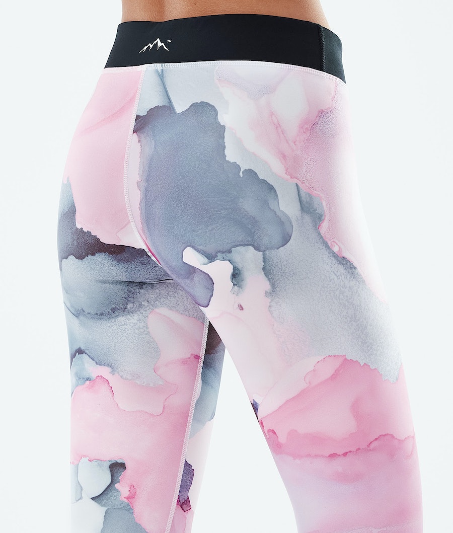 Pantalón Térmico Dope Snuggle 2X-UP W Mujer Multicolor Rosas | 905-YOHWPT