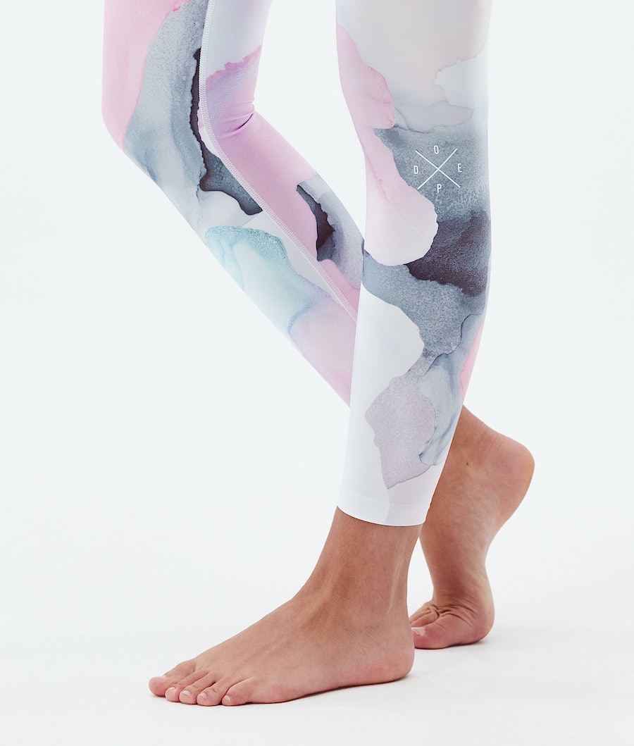 Pantalón Térmico Dope Snuggle 2X-UP W Mujer Multicolor Rosas | 905-YOHWPT