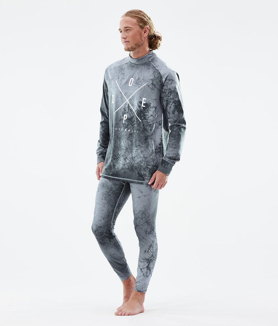 Pantalón Térmico Dope Snuggle Hombre Gris Azules | 850-QJXYHB