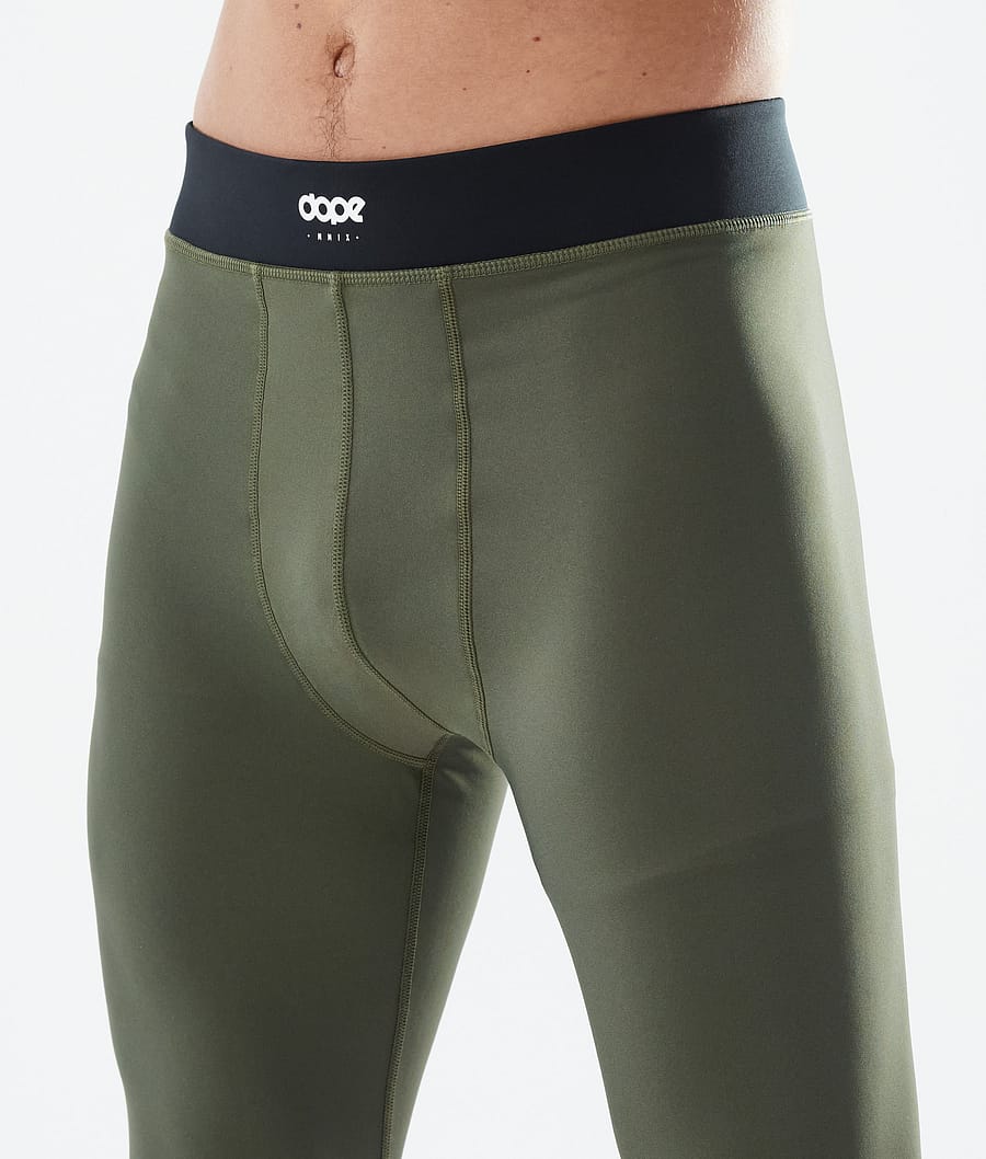 Pantalón Térmico Dope Snuggle Hombre Verde Oliva Verde | 287-GJEYTZ