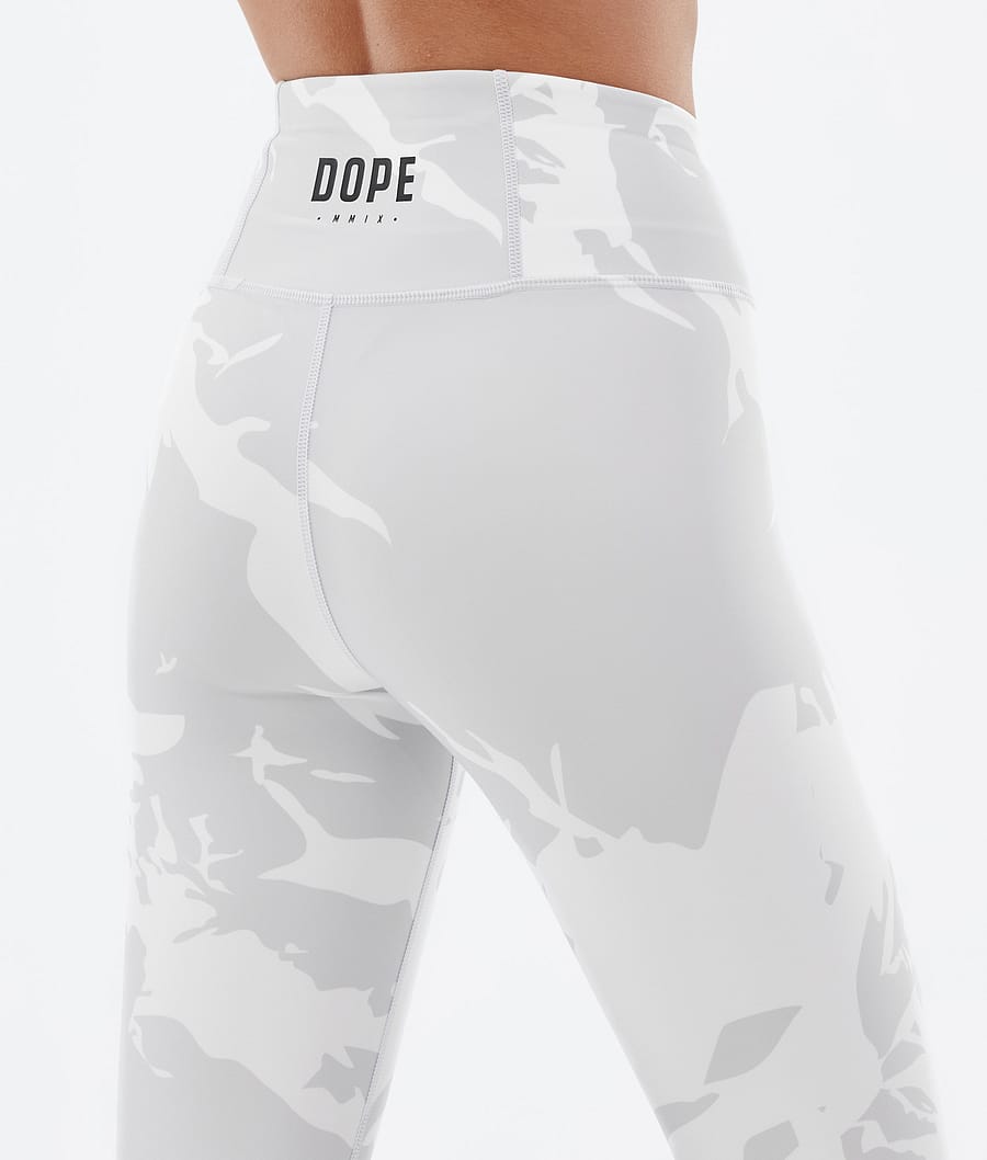 Pantalón Térmico Dope Snuggle W Mujer Gris Camuflaje | 857-ROPFXI