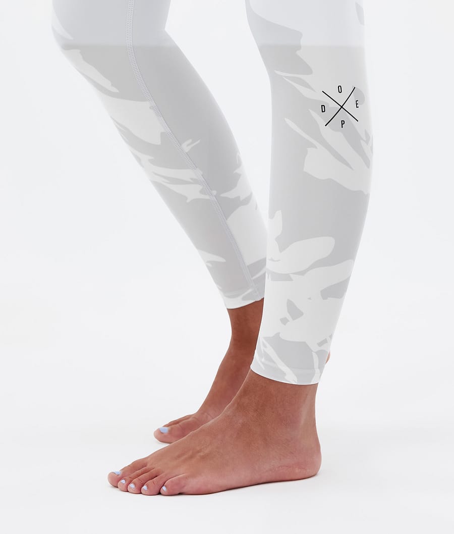 Pantalón Térmico Dope Snuggle W Mujer Gris Camuflaje | 857-ROPFXI