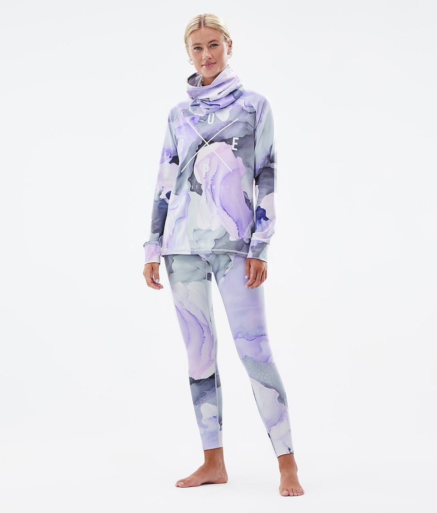 Pantalón Térmico Dope Snuggle W Mujer Moradas | 278-IGMNLP