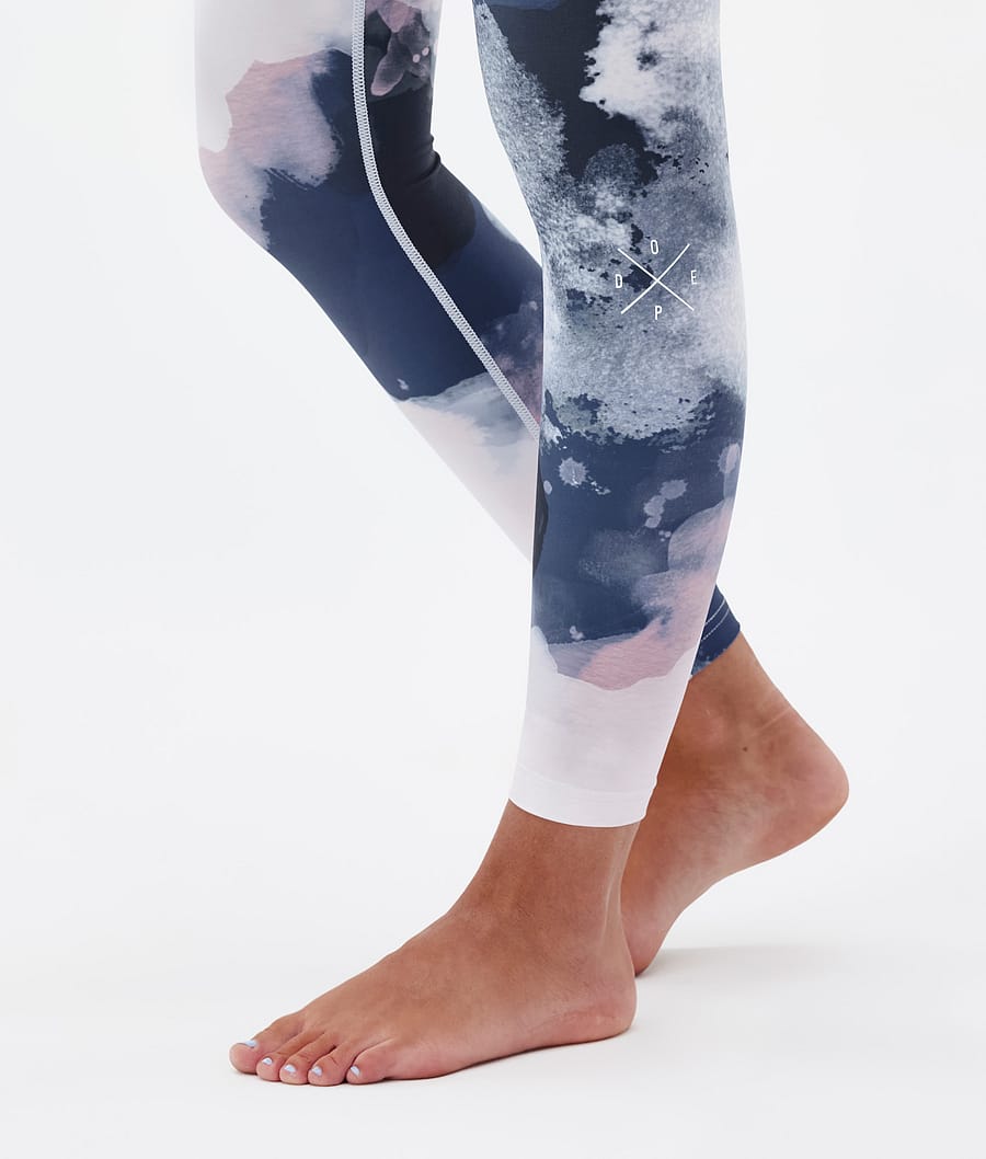 Pantalón Térmico Dope Snuggle W Mujer Multicolor Azul Marino | 816-BZLTGP
