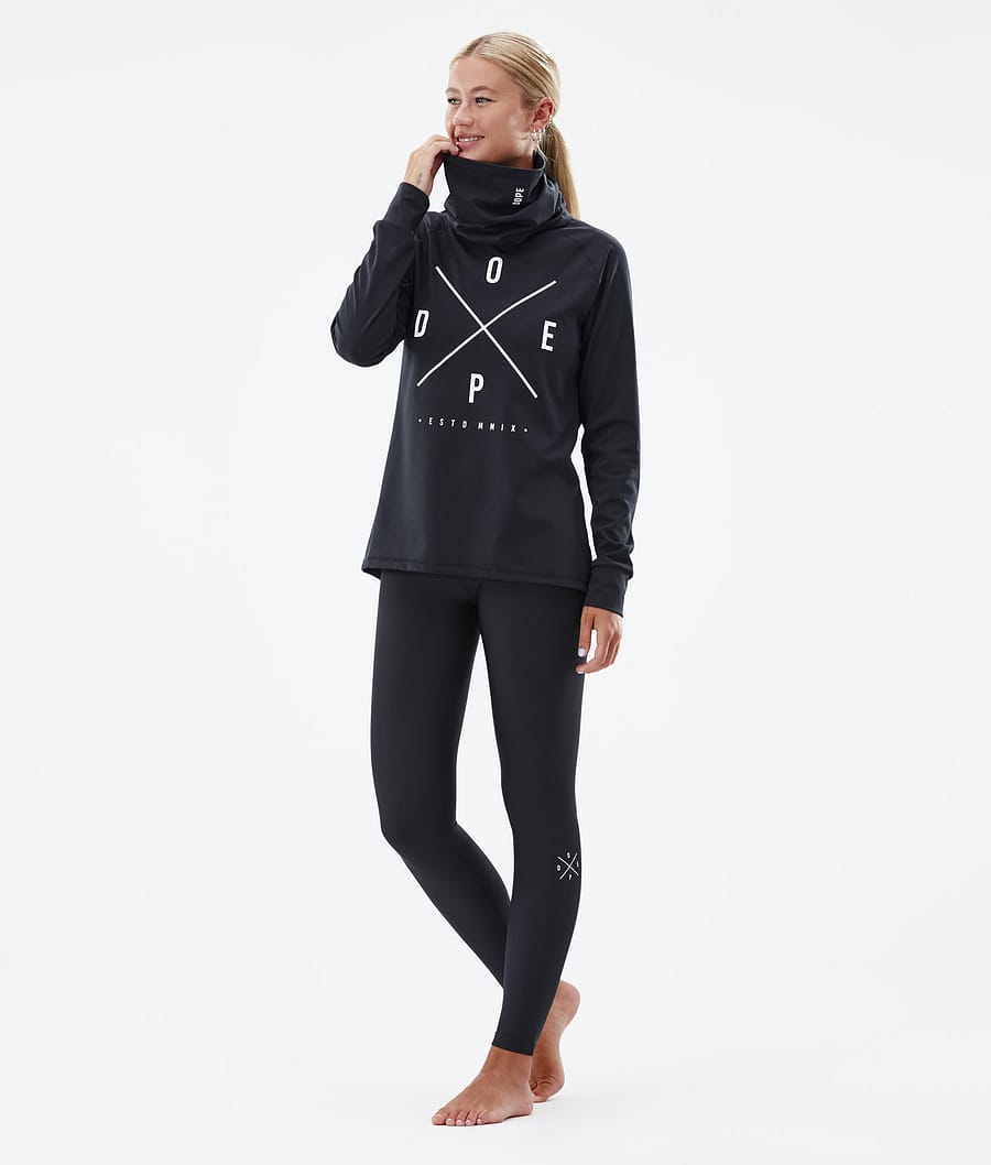 Pantalón Térmico Dope Snuggle W Mujer Negras | 942-OBQIDE