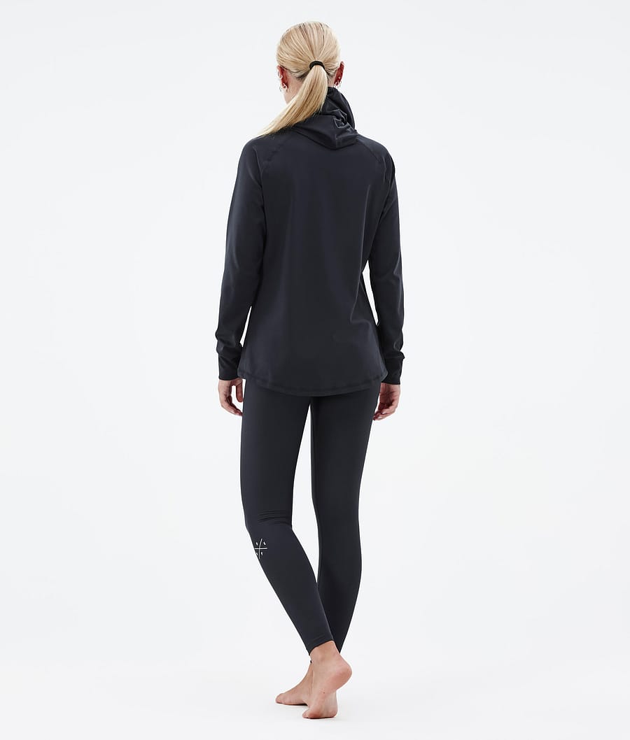 Pantalón Térmico Dope Snuggle W Mujer Negras | 942-OBQIDE