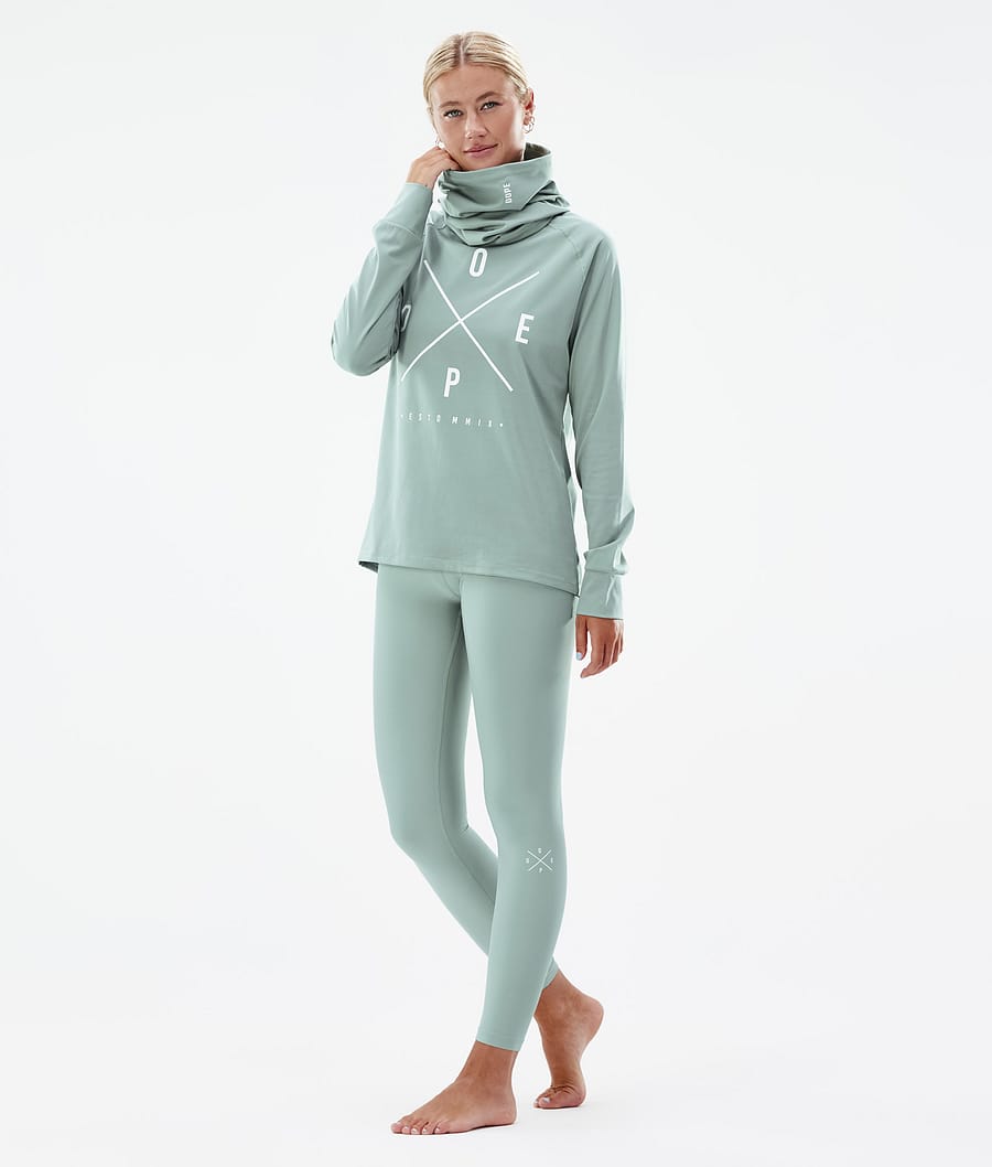 Pantalón Térmico Dope Snuggle W Mujer Verde | 470-NWHUGV