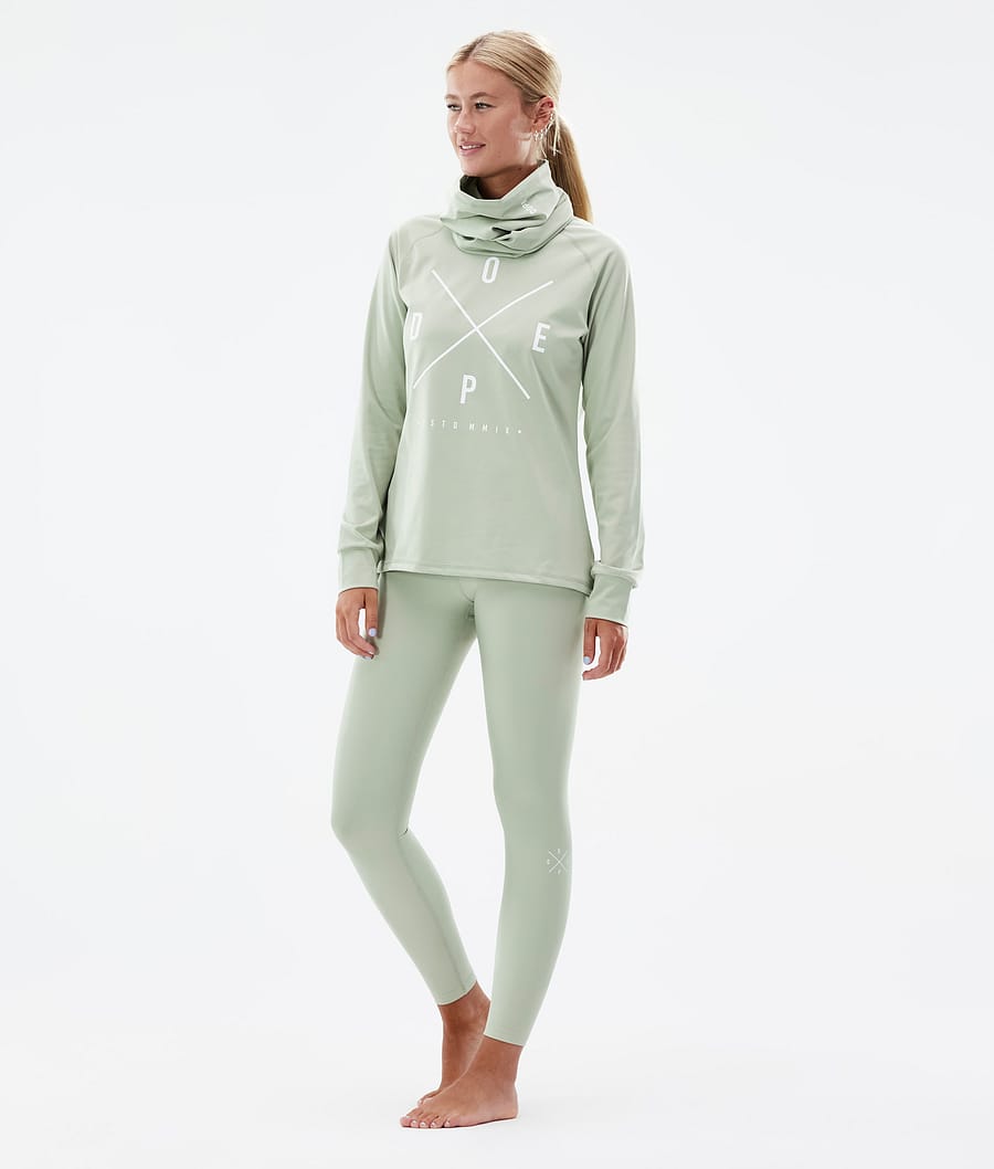 Pantalón Térmico Dope Snuggle W Mujer Verde | 710-MXBRUE
