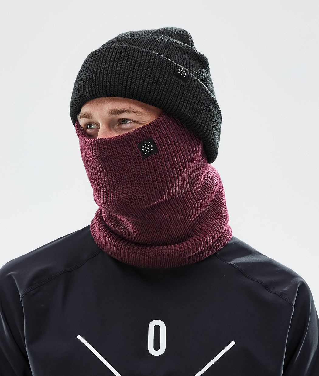 Pasamontaña Dope 2X-UP De Punto Hombre Burdeos | 542-WNHJYI