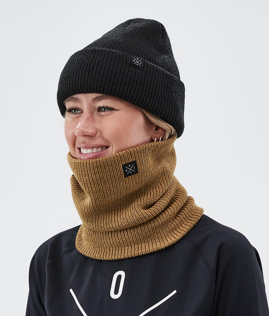 Pasamontaña Dope 2X-UP De Punto Mujer Doradas | 837-ZHXDAT