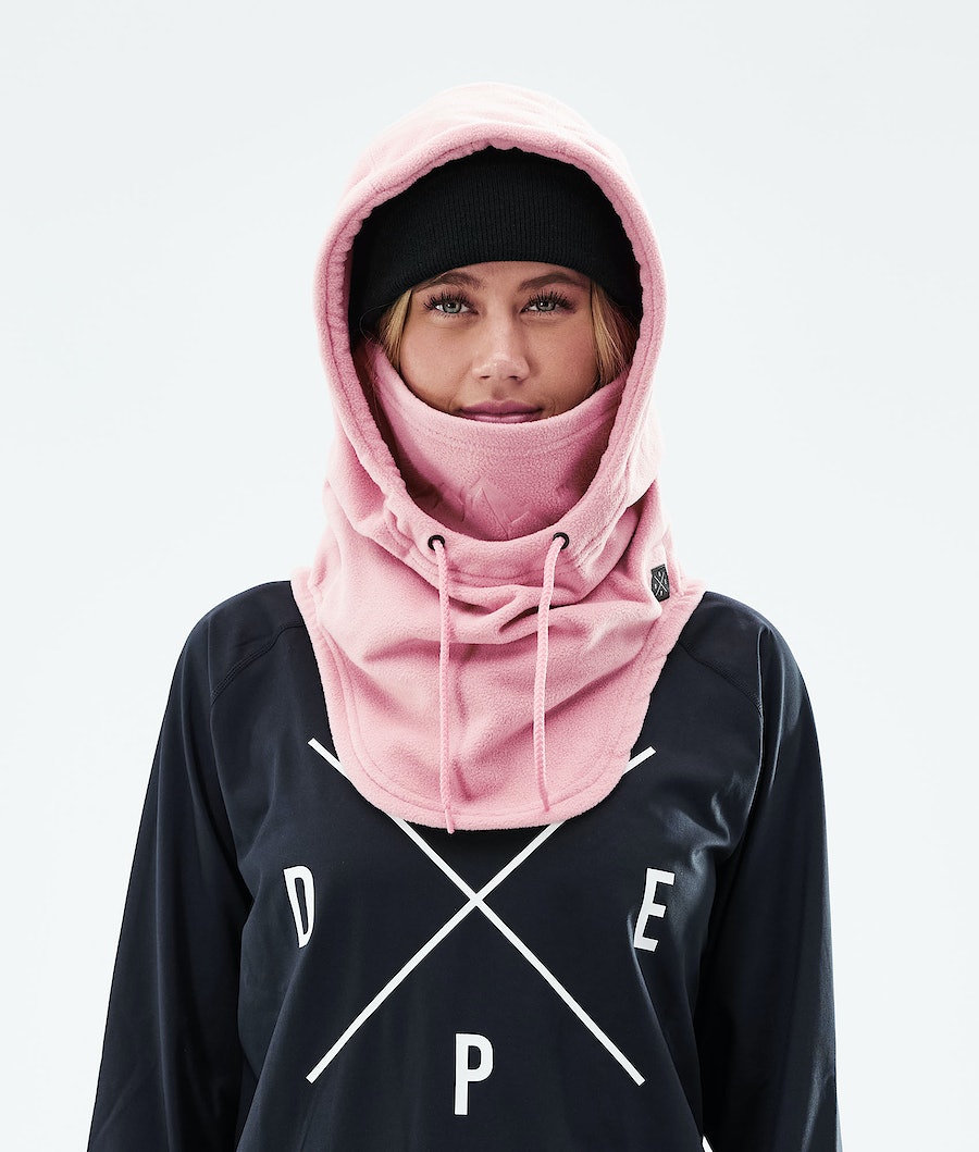 Pasamontaña Dope Cozy Hood II Mujer Rosas | 190-VXWTGU