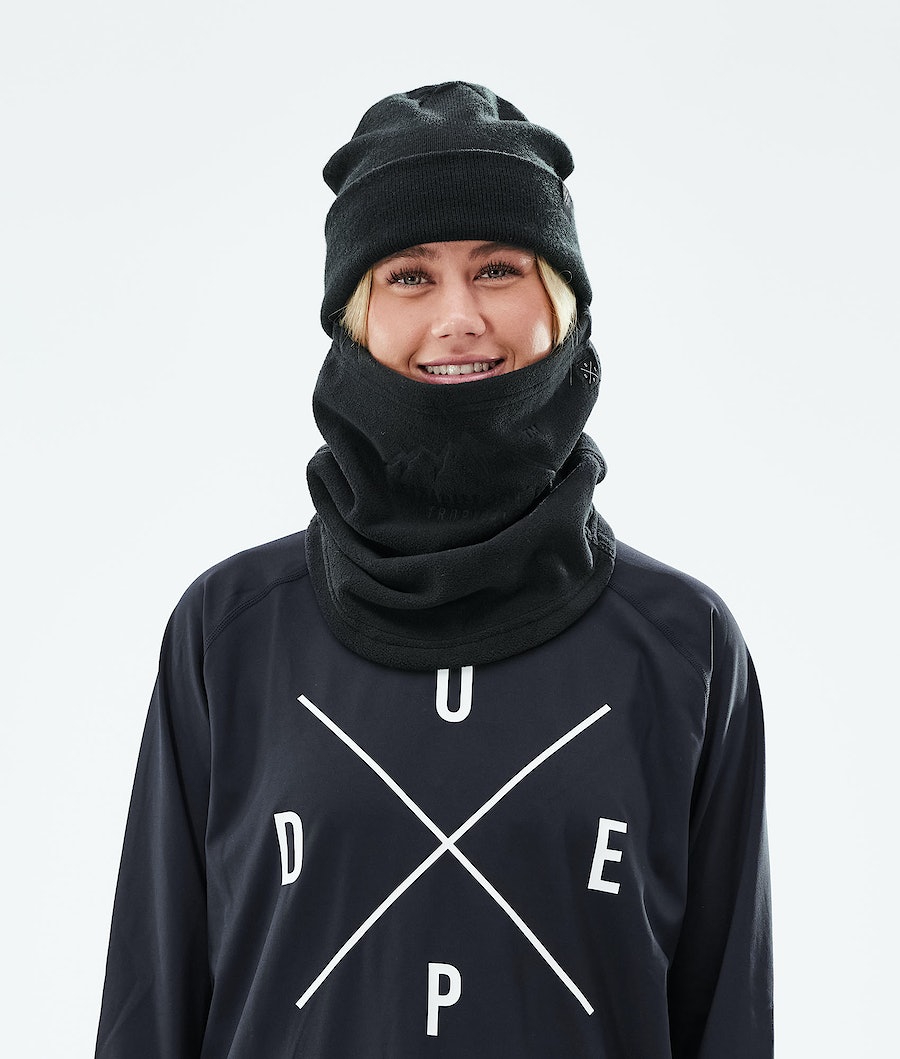 Pasamontaña Dope Cozy Tube Mujer Negras | 295-XQMEWP