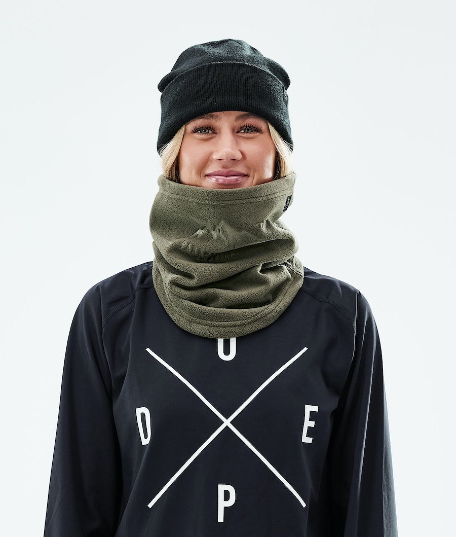Pasamontaña Dope Cozy Tube Mujer Verde Oliva Verde | 425-ATGPER