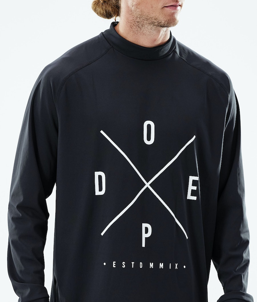 Ropa Interior Térmica Dope Snuggle 2X-UP Hombre Negras | 015-YQABOI