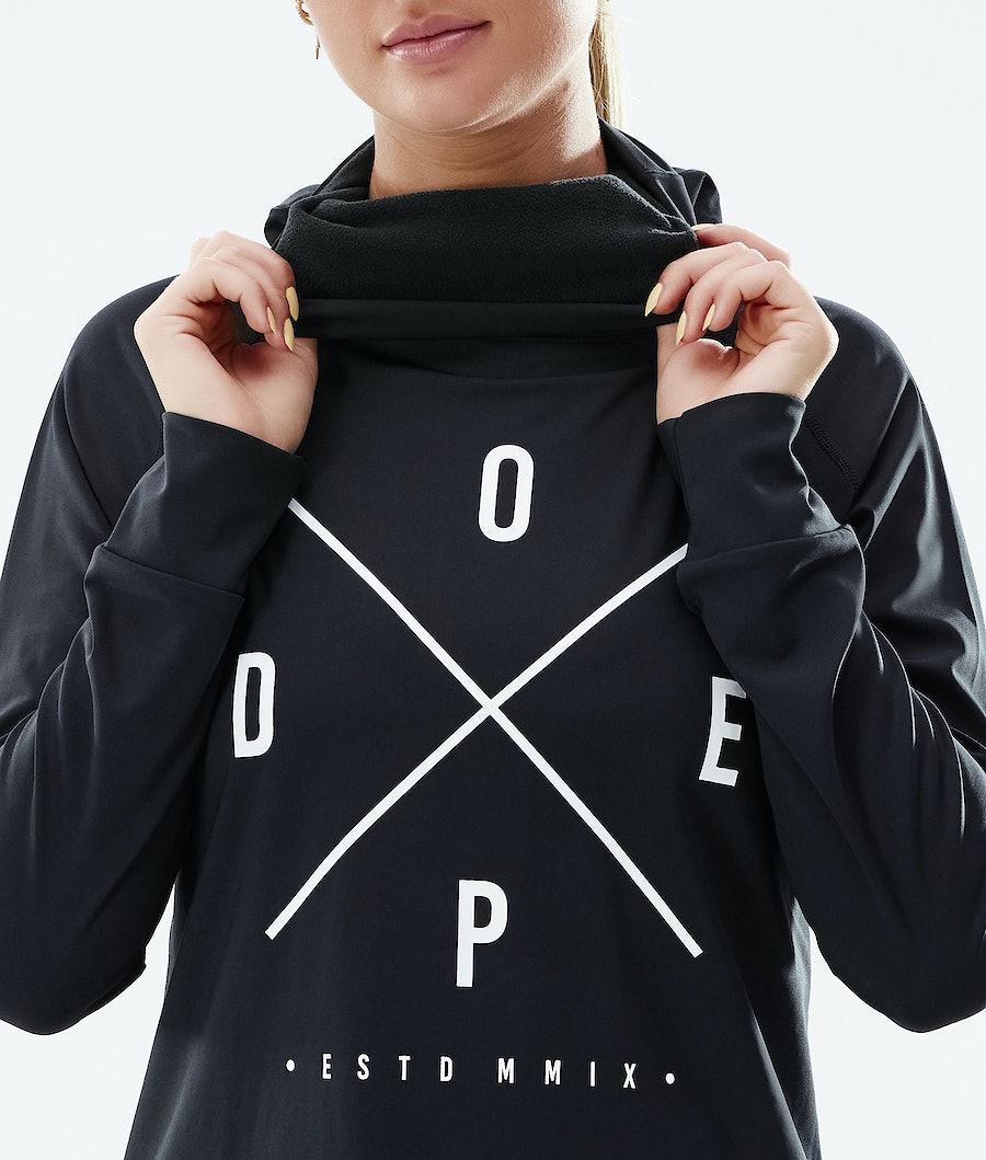 Ropa Interior Térmica Dope Snuggle 2X-UP W Mujer Negras | 124-ZMUOXI