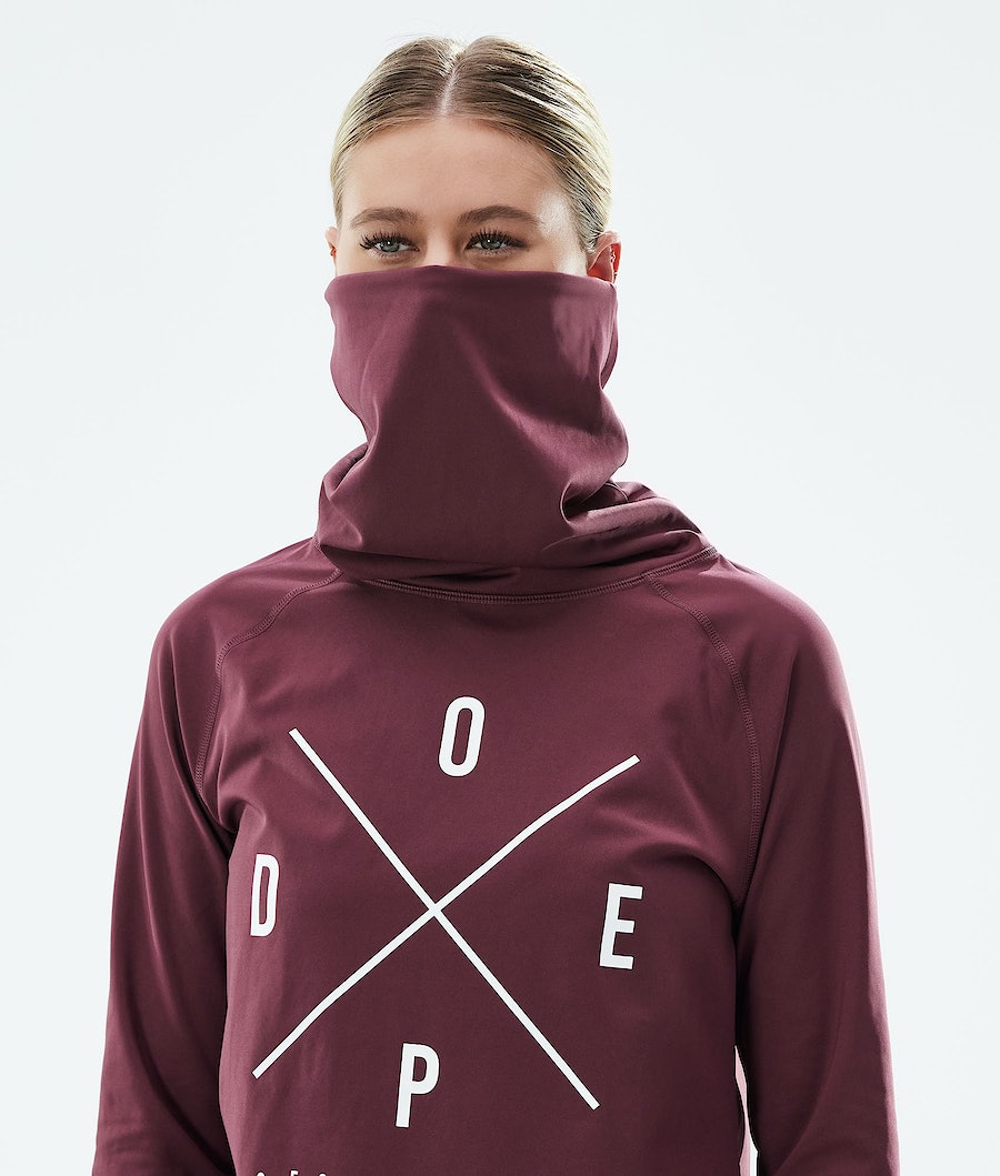 Ropa Interior Térmica Dope Snuggle 2X-UP W Mujer Burdeos | 169-OFUNMP