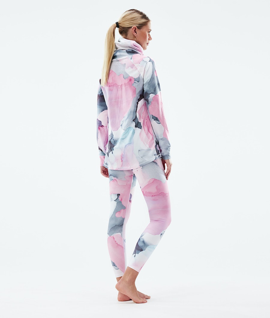 Ropa Interior Térmica Dope Snuggle 2X-UP W Mujer Multicolor Rosas | 534-IQFEZO