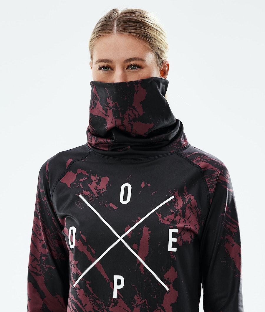 Ropa Interior Térmica Dope Snuggle 2X-UP W Mujer Burdeos | 753-SPUJHM