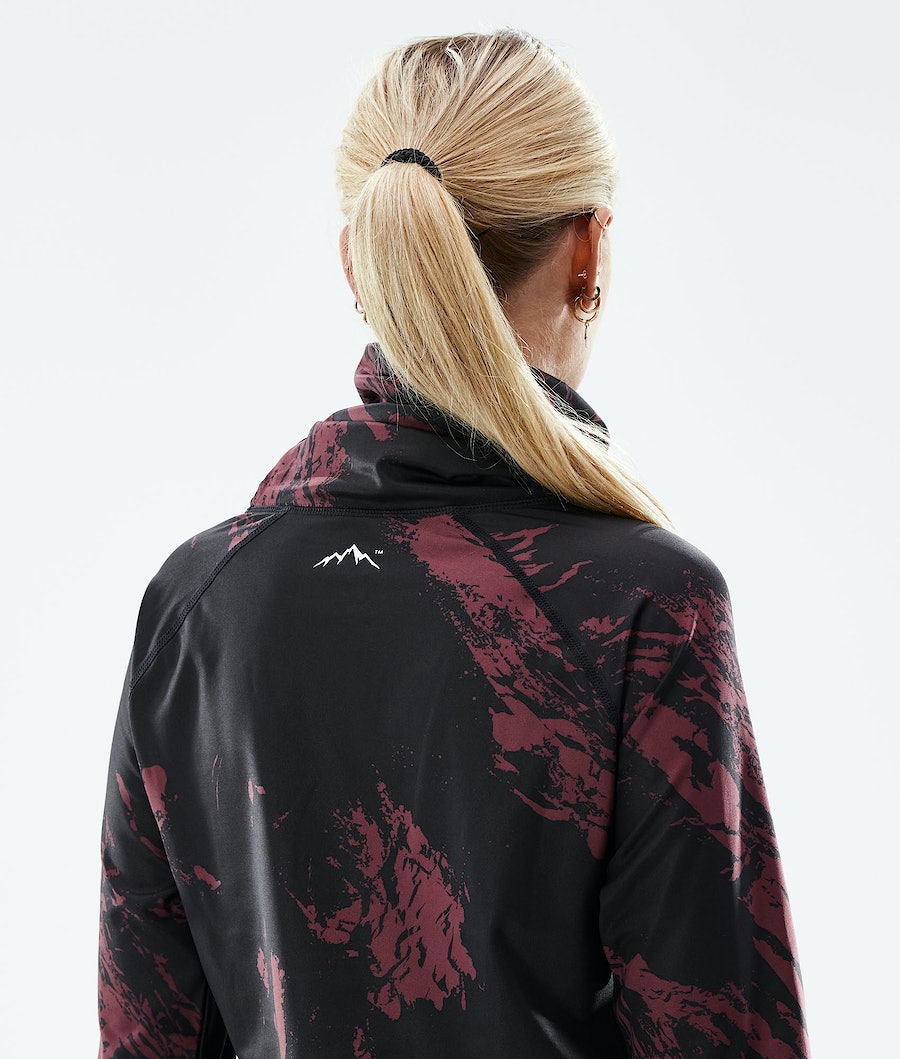 Ropa Interior Térmica Dope Snuggle 2X-UP W Mujer Burdeos | 753-SPUJHM