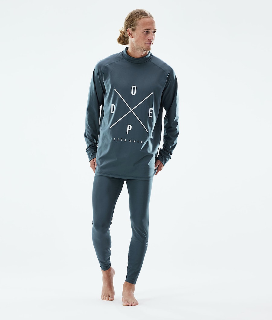 Ropa Interior Térmica Dope Snuggle 2X-UP Hombre Azules | 845-MAWXRK