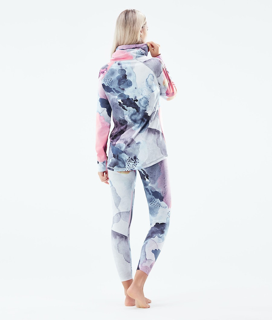 Ropa Interior Térmica Dope Snuggle 2X-UP W Mujer Multicolor Rosas | 865-UMIHQO