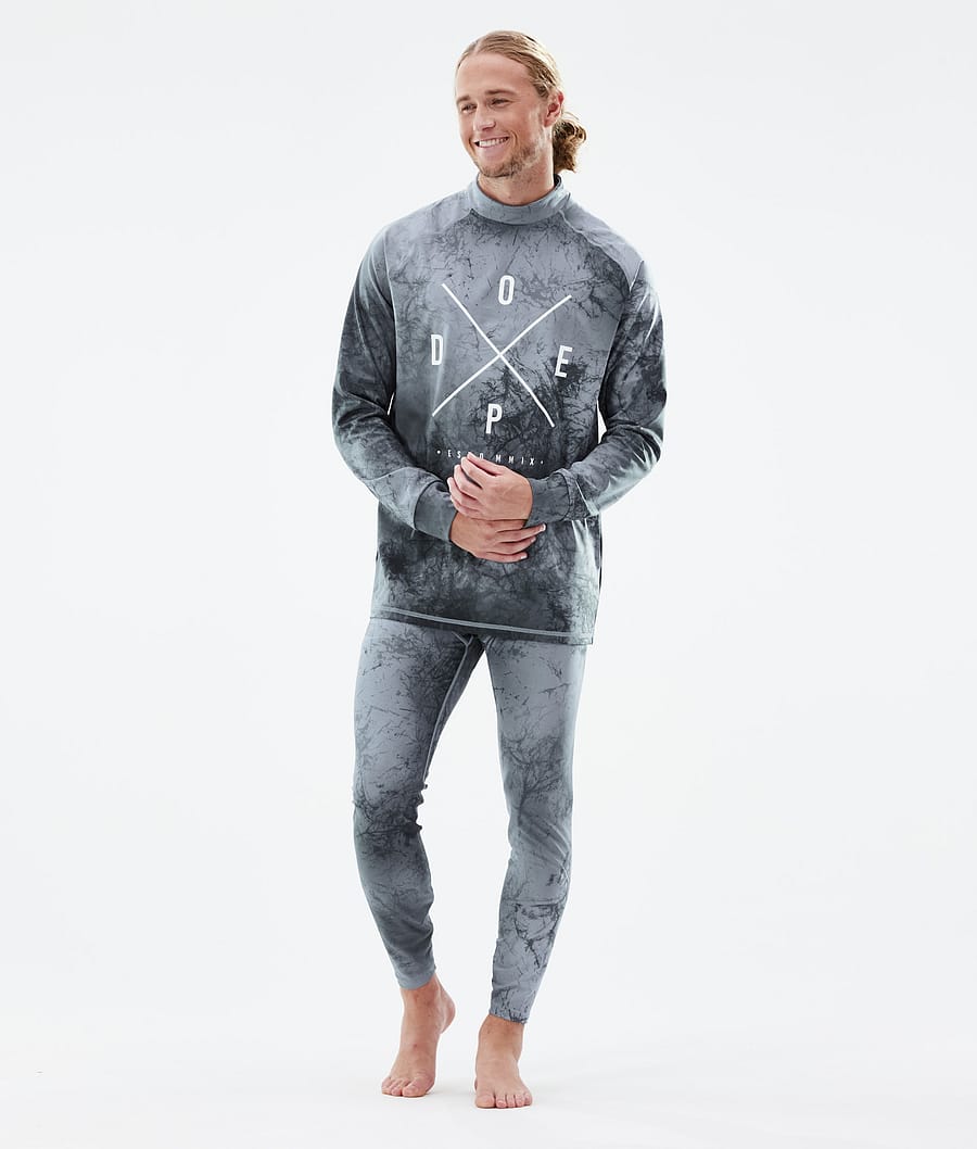 Ropa Interior Térmica Dope Snuggle Hombre Gris Azules | 197-LXGBSQ