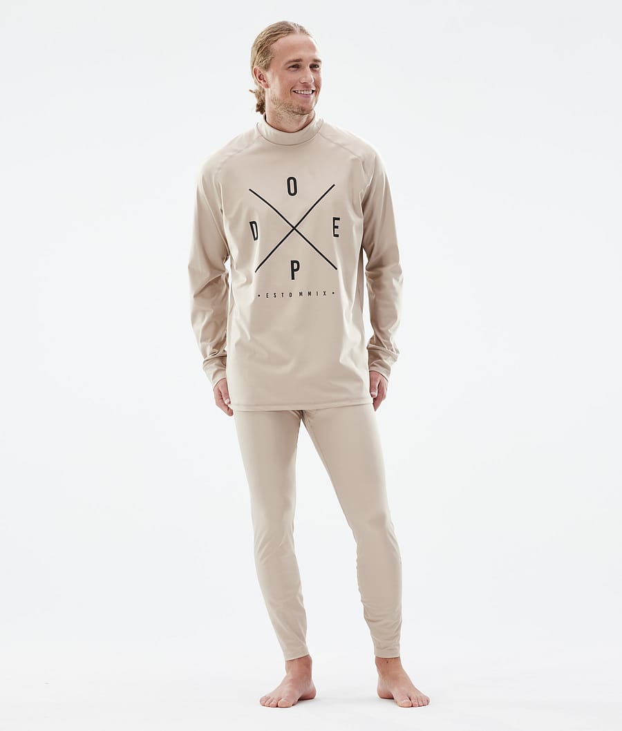 Ropa Interior Térmica Dope Snuggle Hombre Kaki | 612-ARBIEH