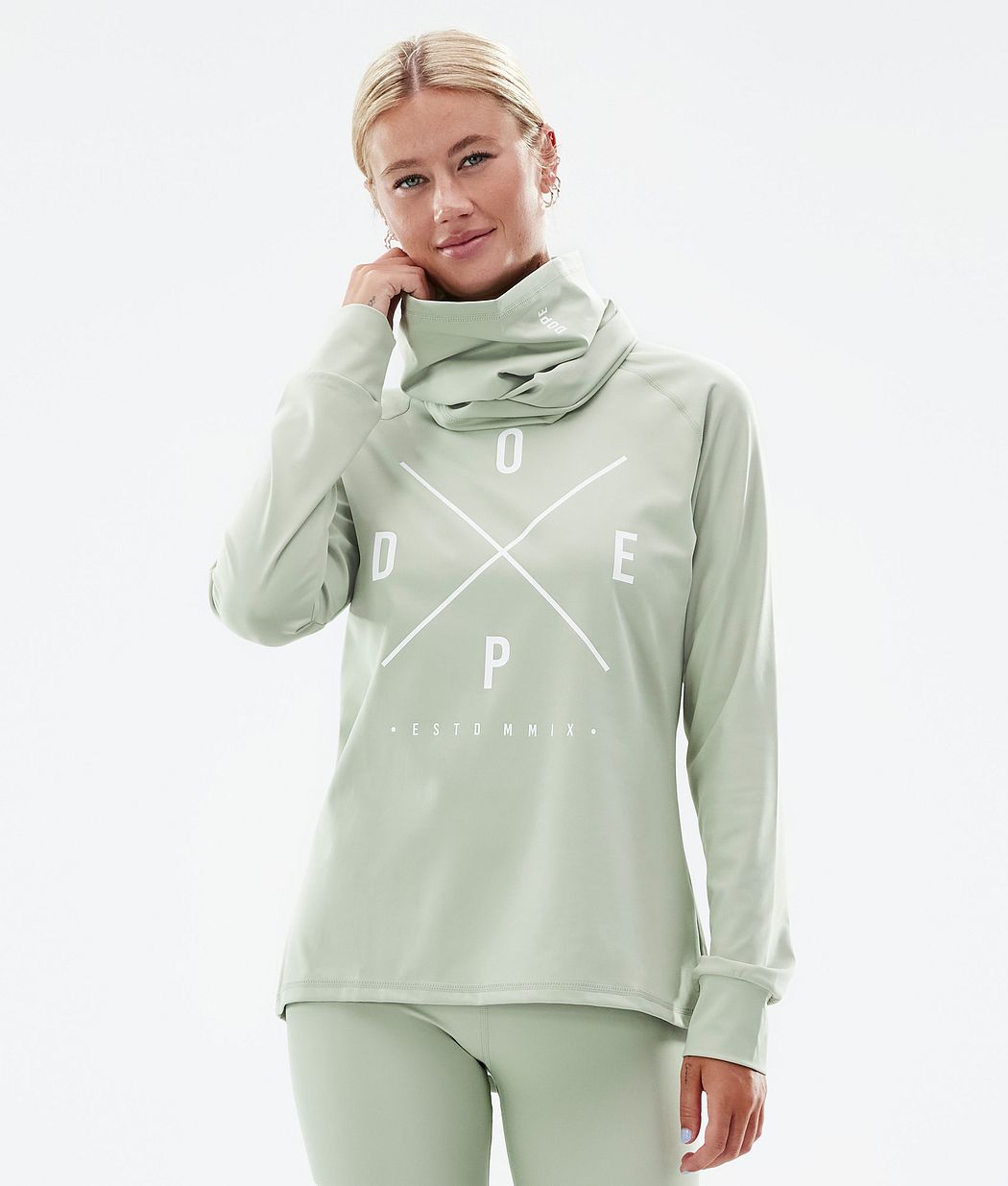 Ropa Interior Térmica Dope Snuggle W Mujer Verde | 092-UGNBAV