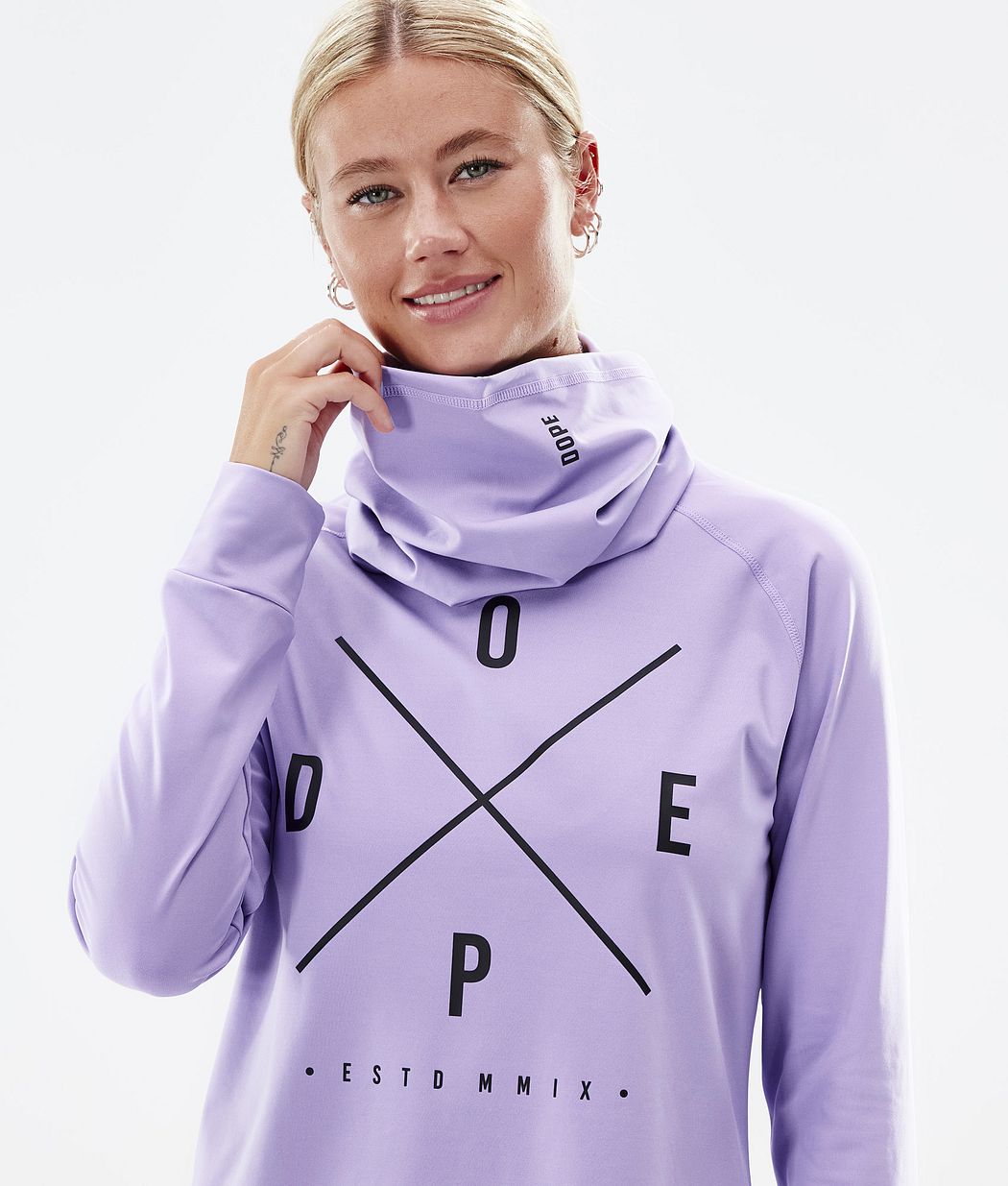 Ropa Interior Térmica Dope Snuggle W Mujer Moradas | 103-VMZEJR
