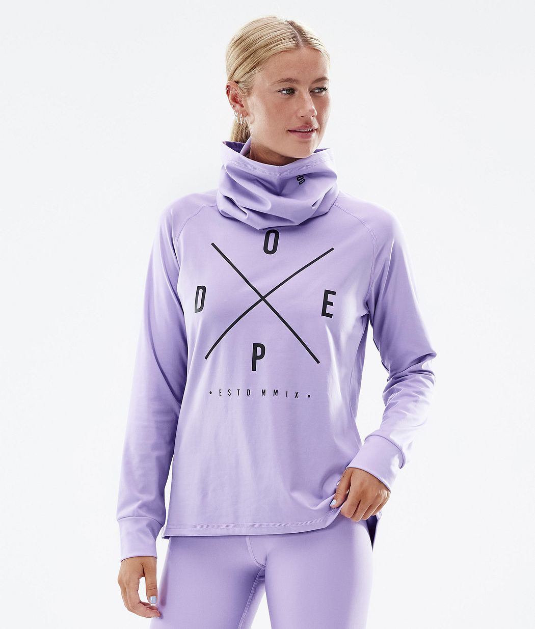 Ropa Interior Térmica Dope Snuggle W Mujer Moradas | 103-VMZEJR