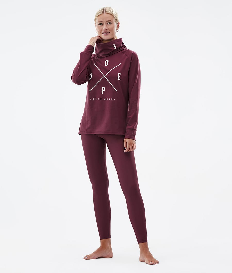 Ropa Interior Térmica Dope Snuggle W Mujer Burdeos | 217-PUTRLS