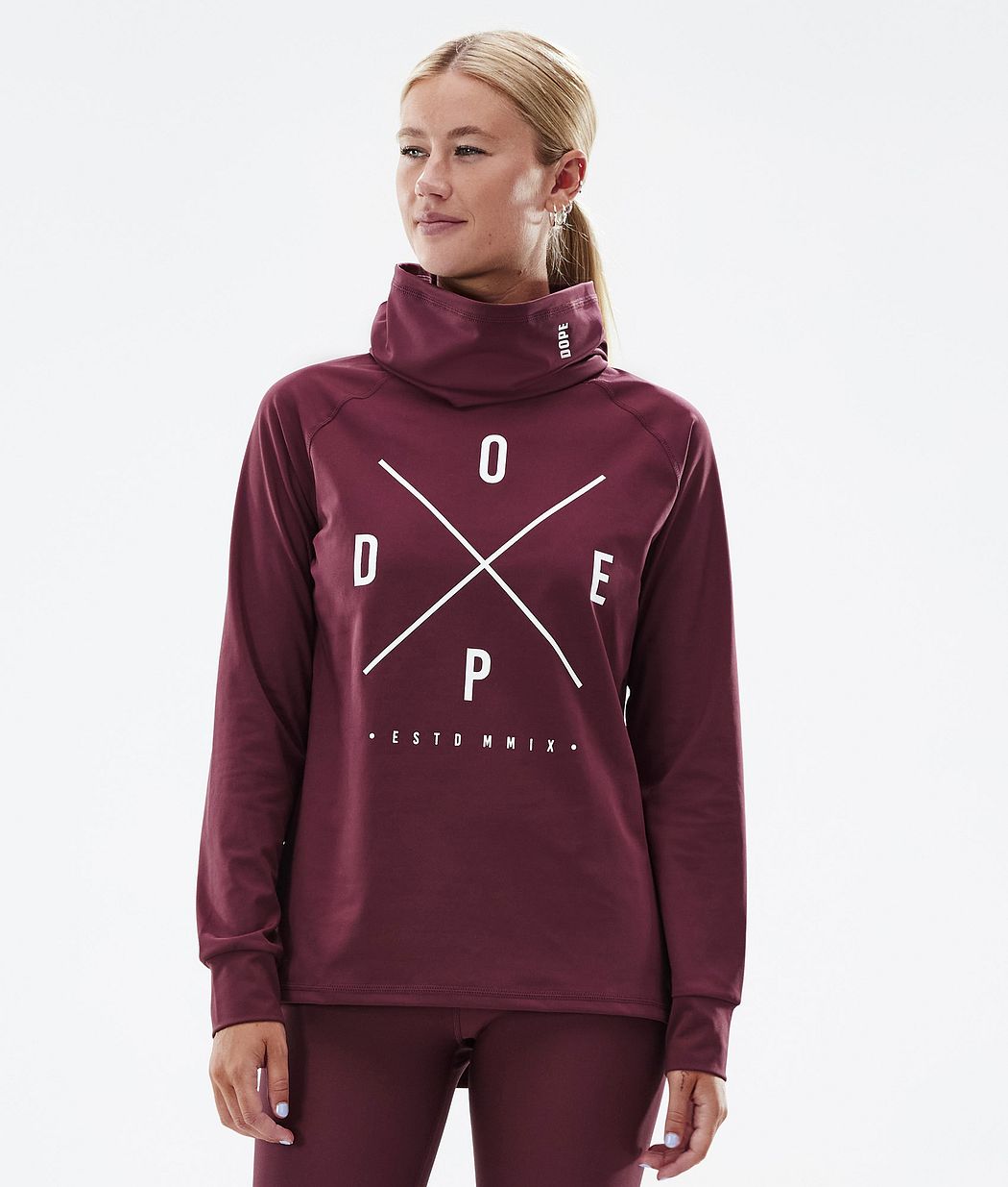 Ropa Interior Térmica Dope Snuggle W Mujer Burdeos | 217-PUTRLS